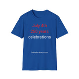 July 4th 250 Years Celebration - women's