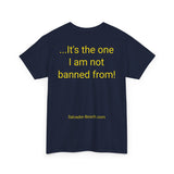 NEW Not Banned From - men's