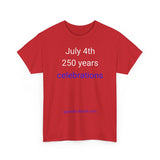 July 4th 250 Years Celebration - men's