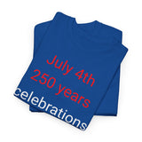 July 4th 250 Years Celebration - men's