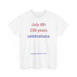 July 4th 250 Years Celebration - men's