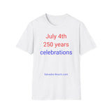 July 4th 250 Years Celebration - women's