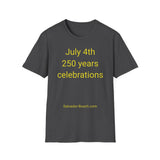 July 4th 250 Years Celebration - women's