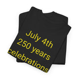 July 4th 250 Years Celebration - men's
