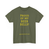 NEW PROUD OF MY BEER BELLY - men's