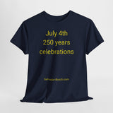 July 4th 250 Years Celebration - men's