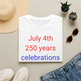 July 4th 250 Years Celebration - women's