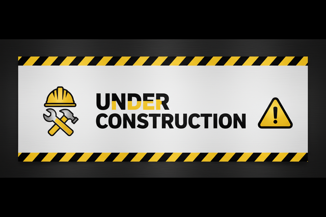 Under Construction Banner